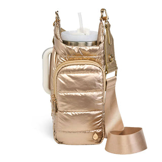 GOLD HydroBag® HANDLE™ Purse w/ Crossbody Strap