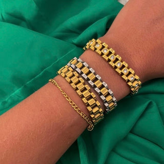 ChanSutt Pearls THIN WATCH BAND BRACELETS