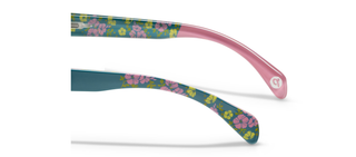 Alternate view of Bee Teal Floral Readers by Peepers
