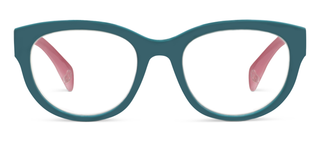 Alternate view of Bee Teal Floral Readers by Peepers
