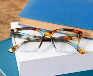 Alternate view of Birdie Blue Quartz Progressives by Peepers
