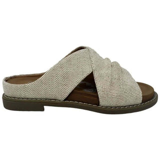 VeryG Kori Natural Linen Sandal, lightweight, stylish, women's footwear, final sale, summer fashion, casual chic