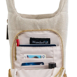 HydroBag® HANDLE™ Purse with versatile crossbody strap in elegant shades, stylish and functional for any outfit or occasion.