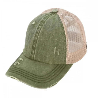 Stylish dark olive hat with customizable initials, from the Hat Bar - perfect for unique, personalized fashion statements.
