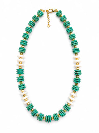 Emerald Coast Beaded Necklace
