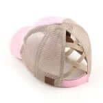 Light pink hat from Initial This Hat Bar, featuring a casual design perfect for any occasion.