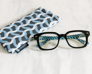 Alternate view of Glossary Black Wavy Readers by Peepers
