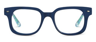 Alternate view of Glossary Navy Plaid Readers by Peepers
