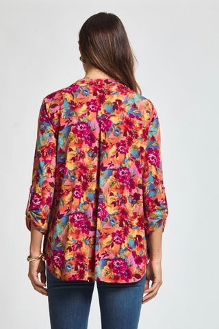 Dear Scarlett Fall Floral Lizzy Top
