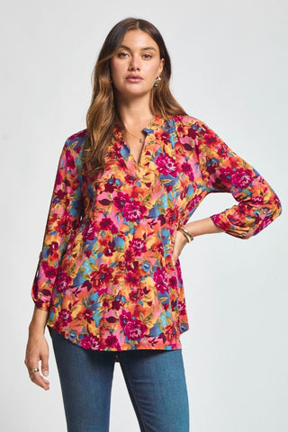 Dear Scarlett Fall Floral Lizzy Top