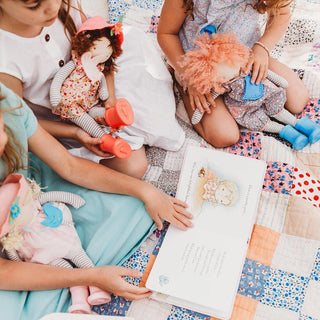 Alternate view of A Pretty Girl Board Book - Blonde Hair
