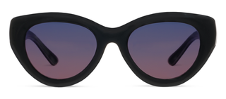 Alternate view of Sunday Scaries Black Polarized Sunglasses by Peepers
