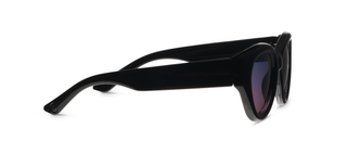 Alternate view of Sunday Scaries Black Polarized Sunglasses by Peepers
