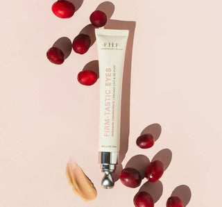 FHF Firm-Tastic™ Eyes Intensive Concentrate - Anti-aging eye cream for wrinkle reduction and firming, 2 oz white tube.