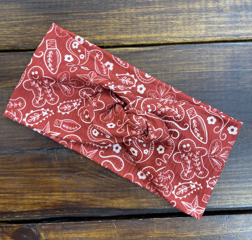 Gypsy Wrap - TWIST Gingerbread Bandana - The Gypsy Belle Boutique